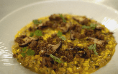 Osteria degli Angioli a Gusti d’Italia: il risotto allo zafferano dello chef Daniele Giacometti Schieroni conquista Food Network